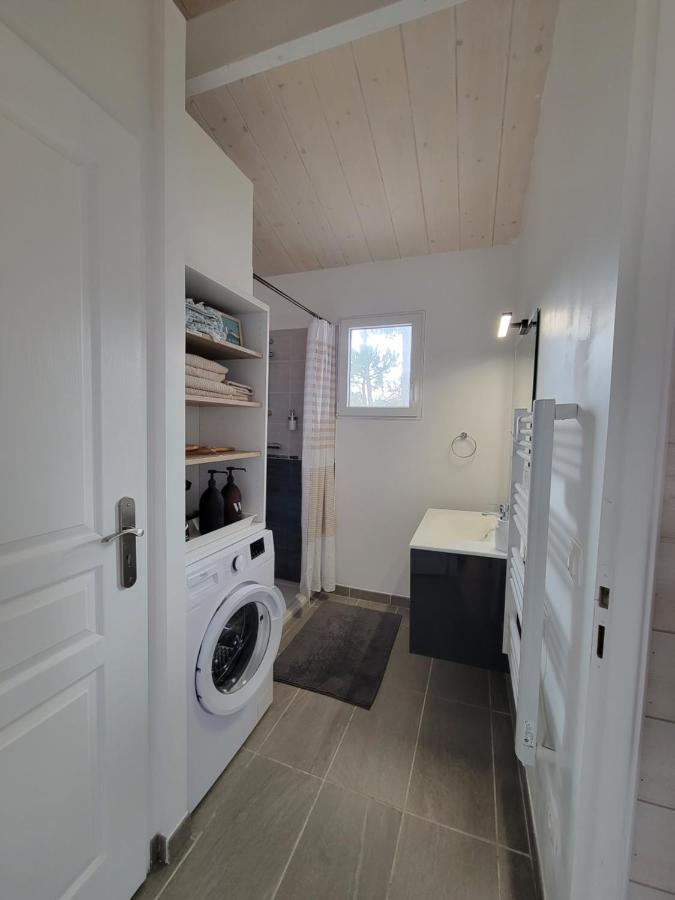La Cabane De L'Estran Au Bord De Mer 랑통 외부 사진